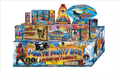 A3223 PIRATE PARTY BOX ASSORTMENT