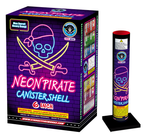 A8143 NEON PIRATE CANISTER SHELL - NEW FOR 2023