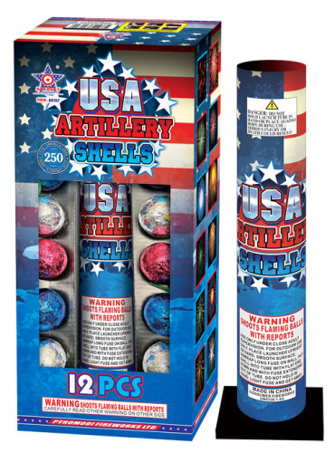 A8157 USA ARTILLERY SHELLS - NEW FOR 2026