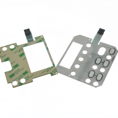 Dryer membrane keypad switch panel