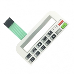 The diamond counting machine metal dome membrane switch keypad