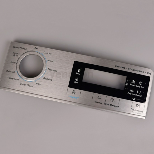 Home appliance washing machine decoration panel