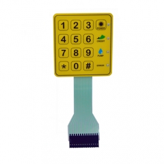 Anti-UV and waterproof outdoor use membrane switch