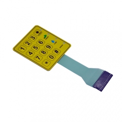 Anti-UV and waterproof outdoor use membrane switch