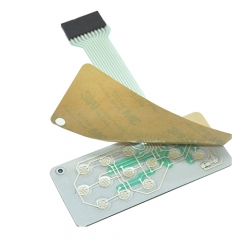 Reinforced anti-scratch membrane switch