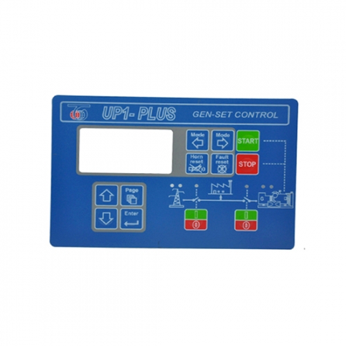 Lexan Label Graphic Overlay for Remote Display Control