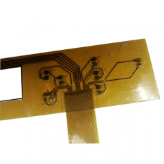 Copper etched FPC circuit membrane switches
