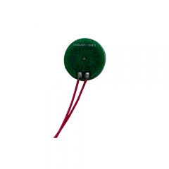 Hard PCB single key one button embossed membrane keypad with wiring 28 AWG Red 30.5m Reel
