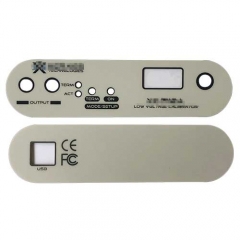 Matte Panel PET Graphic Overplay for Calibrator