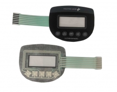 Mini key transparent window Membrane Switch keypad for medical and aesthetic equipment