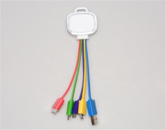 Multicolors LED Charging cable 4in1