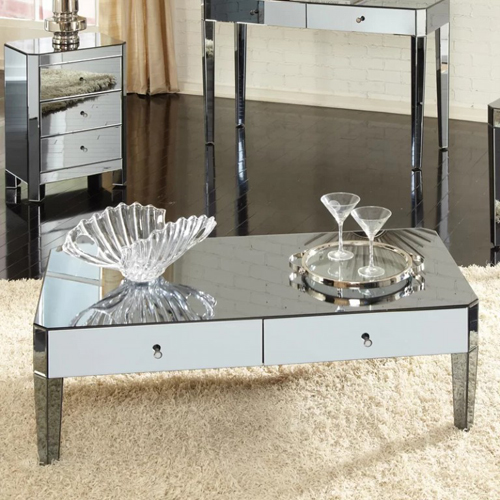 Mirrored Coffee Table - CBFD39