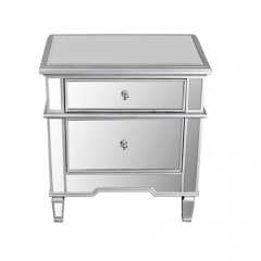 Mirrored Bedside Table -CBFN03