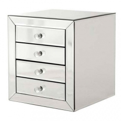 Mirrored Bedside Table -CBFN25