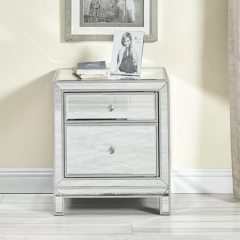 Mirrored Bedside Table - CBFN58