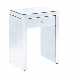 Mirrored Bedside Table -CBFN37