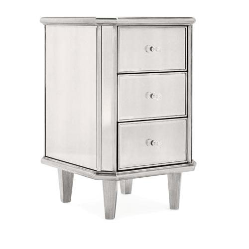 Mirrored Bedside Table -CBFN30