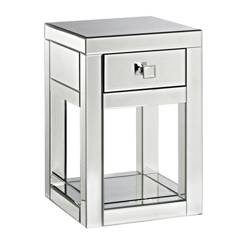 Mirrored Bedside Table -CBFN28