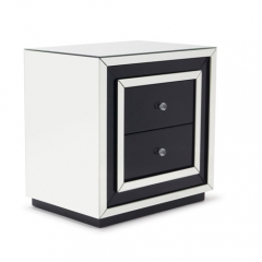 Mirrored Bedside Table -CBFN41