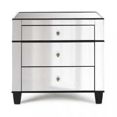 Mirrored Bedside Table -CBFN60