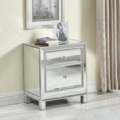 Mirrored Bedside Table - CBFN58