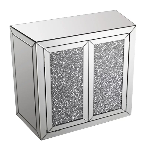 Crushed diamond chest of drawer-CBFF71