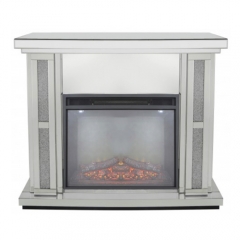 Living Room Furniture Crushed diamond fireplace-CBFK04