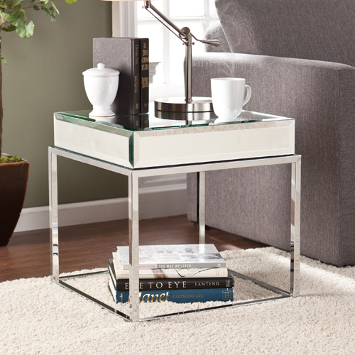 Mirrored Side Table - CBFG03