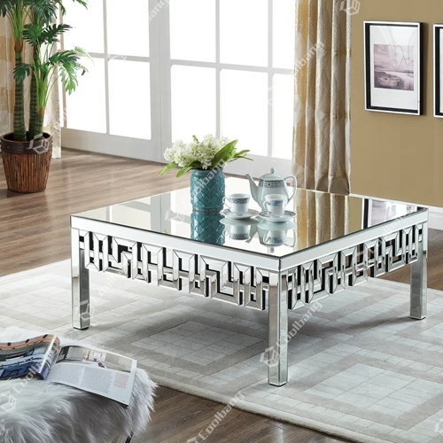 Mirrored Coffee Table-CBFD87