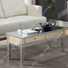 Mirrored Coffee Table-CBFD86