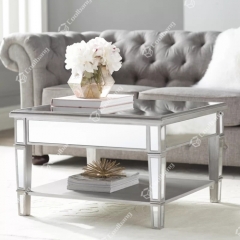 Mirrored Coffee Table-CBFD85