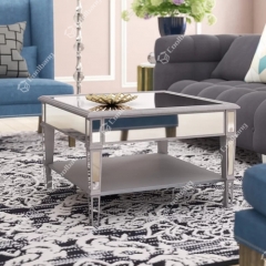 Mirrored Coffee Table-CBFD85