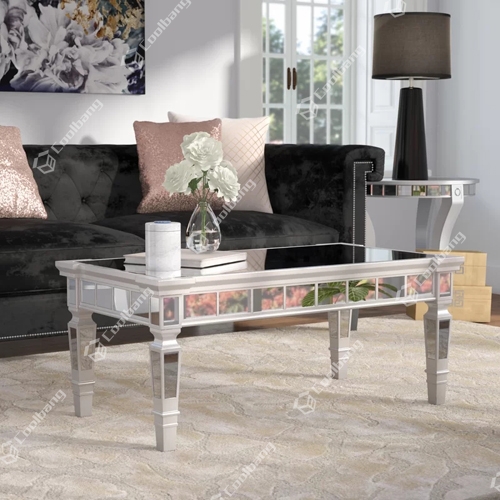 Mirrored Coffee Table-CBFD27