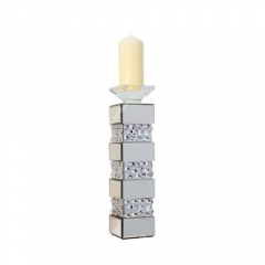 Mirrored candle holder-CBFU11