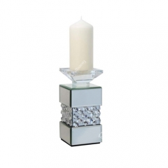 Mirrored candle holder-CBFU07