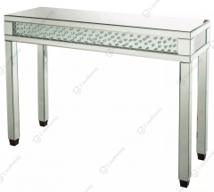 Floating Crystal Console Table