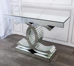 Silver Mirrored Console Table CBHS-CT015