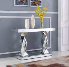 Floating Crystal Console Table