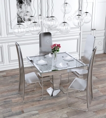 Crushed Diamond Dining Table