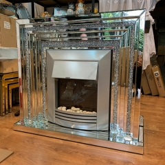 Crushed Diamond Fireplace CBHS-F011