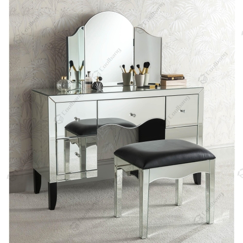 Mirrored Dressing Table