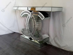 Modern Home Living Room Crushed Diamond Console Table