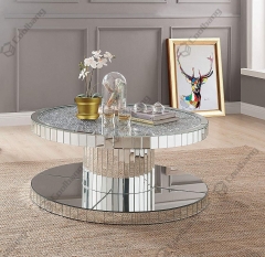 Modern Living Room Furniture Crushed Diamond Coffee Table