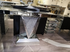 Modern Livng Room Crushed Diamond Console Table