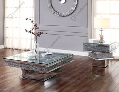 Modern Living Room Furniture Crushed Diamond Coffee Table