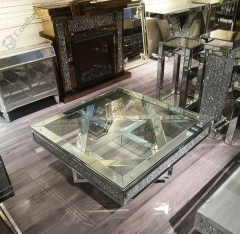 Modern Living Room Furniture Crushed Diamond Coffee Table