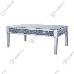 Modern Living Room Furniture Crushed Diamond Coffee Table