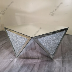 Modern Living Room Furniture Crushed Diamond Coffee Table