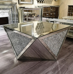 Modern Living Room Furniture Crushed Diamond Coffee Table