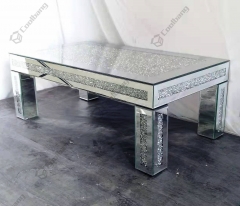 Modern Living Room Furniture Crushed Diamond Coffee Table